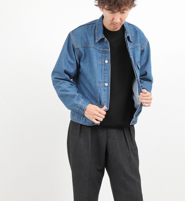 NOLLEY'S goodman「【SHIOTA/シオタ】デニムトラッカージャケット 26AW」|デニムジャケット|