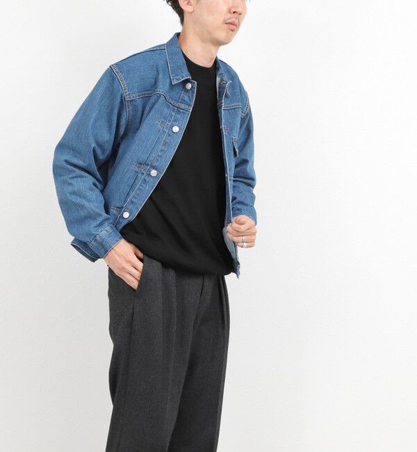 NOLLEY'S goodman「【SHIOTA/シオタ】デニムトラッカージャケット 26AW」|デニムジャケット|