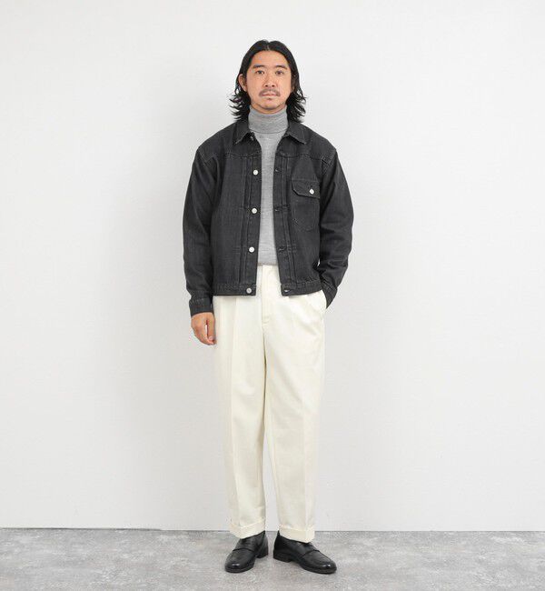 NOLLEY'S goodman「【SHIOTA/シオタ】デニムトラッカージャケット 26AW」|デニムジャケット|