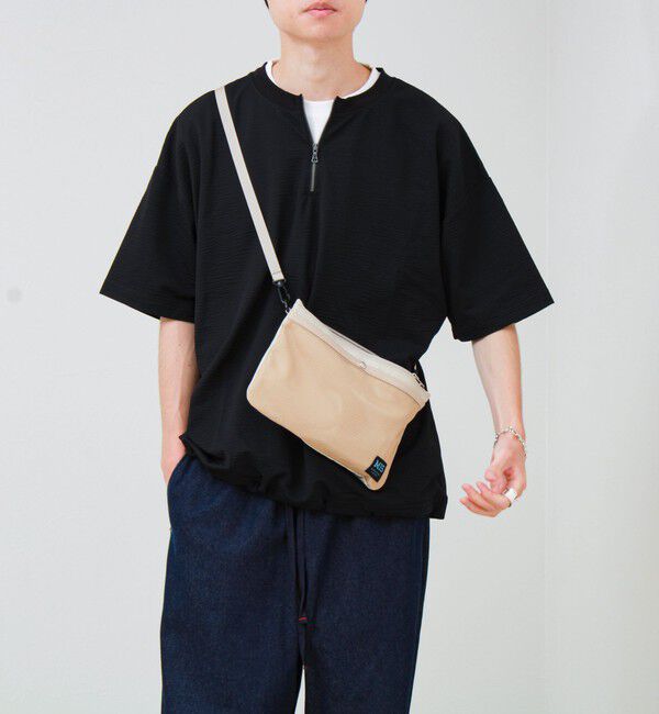 GLOSTER「【MIS/エムアイエス】メッシュポケットサコッシュ」|ショルダー・メッセンジャー|