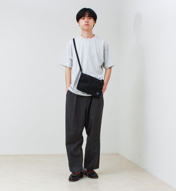 GLOSTER「【MIS/エムアイエス】メッシュポケットサコッシュ」|ショルダー・メッセンジャー|
