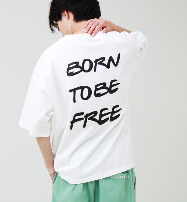 GLOSTER「【1枚でキマる主役TEE】フォト&times;メッセージプリントTEE」|Tシャツ・カットソー|
