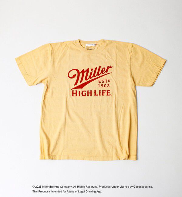 GLOSTER「【GOOD ROCK SPEED/グッドロックスピード】Miller Tシャツ」|Tシャツ・カットソー|マスタード