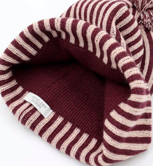 GLOSTER「【INFIELDER DESIGN/インフィールダーデザイン】ST PON BEANIE ニット帽」|ニット帽|