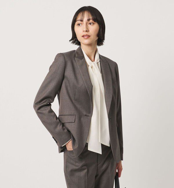 UNITED ARROWS「Vitale Barberis Canonico テーラード ジャケット」|テーラードジャケット|DK.BROWN