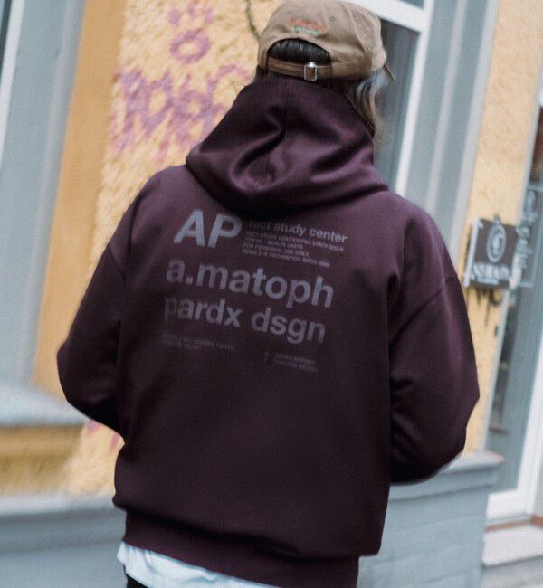 AEWEN MATOPH「＜PARADOX DESIGNAM for AEWEN MATOPH＞スウェット フーディー」|パーカー|WINE