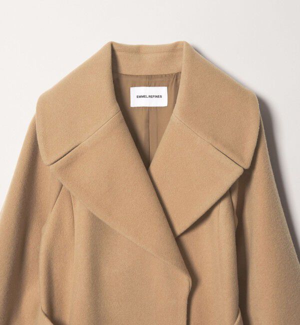 EMMEL REFINES「＜EMMEL REFINES＞EM ベルテッド フレア ロングコート」|その他|