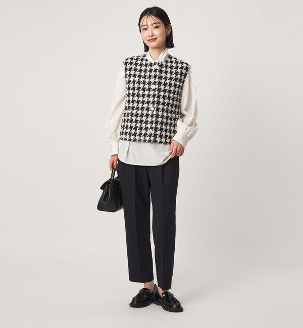 UNITED ARROWS green label relaxing「ファンシー チドリ ツイード ジレ ベスト」|ベスト・ジレ|