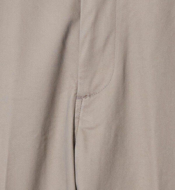 UNITED ARROWS green label relaxing「TC サテン スマートレッグ S2 パンツ -ストレッチ-」|チノ|