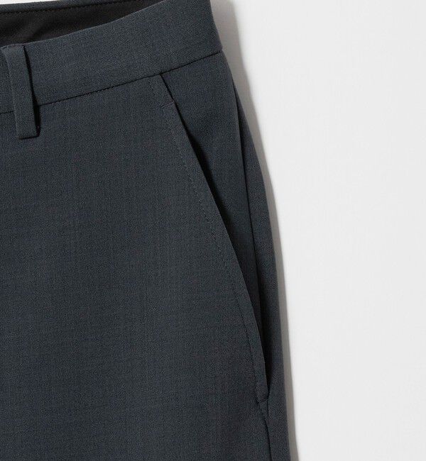 UNITED ARROWS green label relaxing「ダブルクロス ワイド ストレート パンツ W5　-2WAYストレッチ- 」|スラックス|
