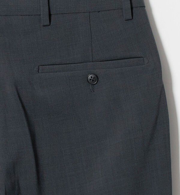 UNITED ARROWS green label relaxing「ダブルクロス ワイド ストレート パンツ W5　-2WAYストレッチ- 」|スラックス|