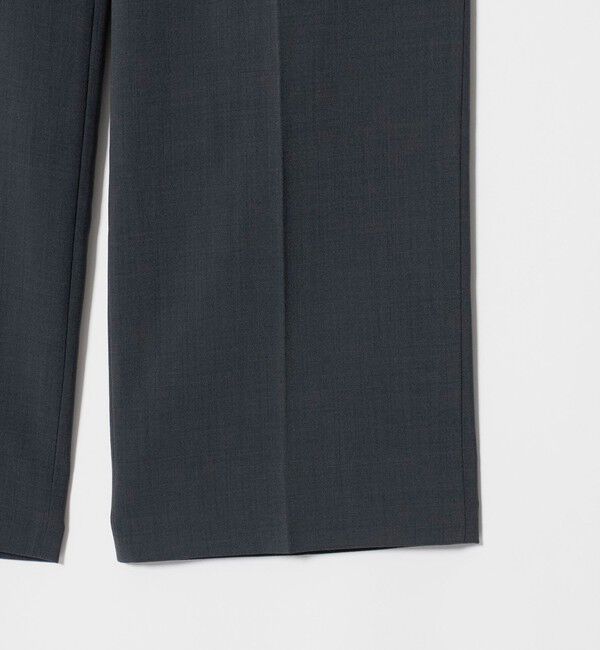 UNITED ARROWS green label relaxing「ダブルクロス ワイド ストレート パンツ W5　-2WAYストレッチ- 」|スラックス|