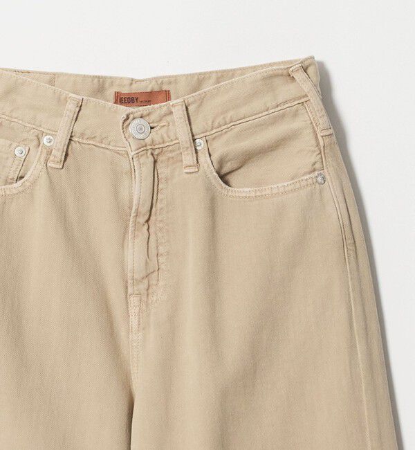 BEAUTY&YOUTH UNITED ARROWS「【別注】＜NEEDBY heritage＞ワイドフレア デニムパンツ/ベージュ」|デニム|