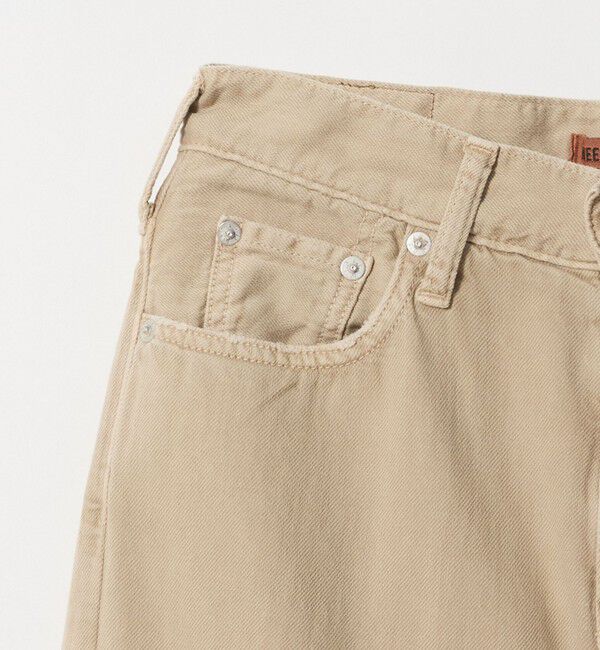 BEAUTY&YOUTH UNITED ARROWS「【別注】＜NEEDBY heritage＞ワイドフレア デニムパンツ/ベージュ」|デニム|