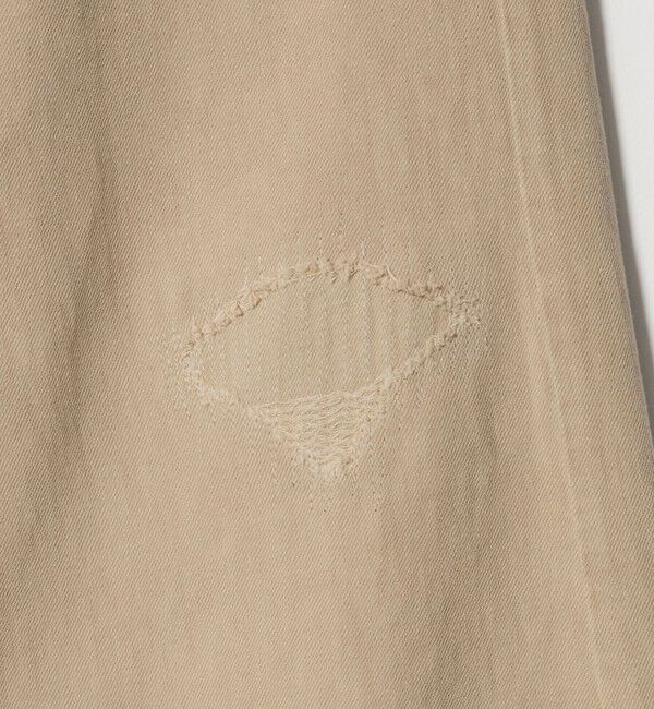BEAUTY&YOUTH UNITED ARROWS「【別注】＜NEEDBY heritage＞ワイドフレア デニムパンツ/ベージュ」|デニム|