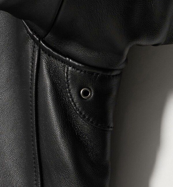 BEAUTY&YOUTH UNITED ARROWS「シープ レザー シングル ライダース ジャケット」|その他|
