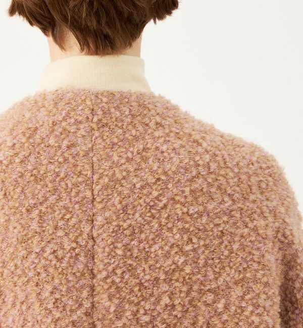 Ballsey「Danielle ミドルコート」|ノーカラーコート|