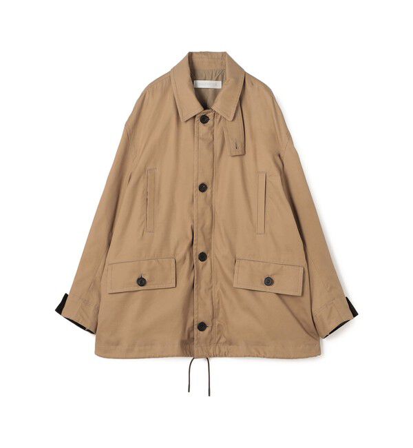 GALERIE VIE「パウダーコットンギャバジン ショートコート」|その他|43 ベージュ