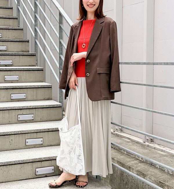 NOLLEY'S sophi「《手洗い可能》【BECシリーズ】マルチファンクションマチ付きオフショルプルオーバー」|ニット・セーター|