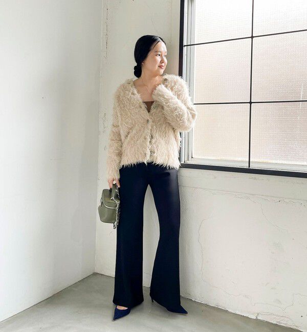NOLLEY'S sophi「【NOLLEY&rsquo;S mgr.松葉別注・一部WEB限定色】《セットアップ》ツイルバイヤス洗練美脚パンツ」|その他|