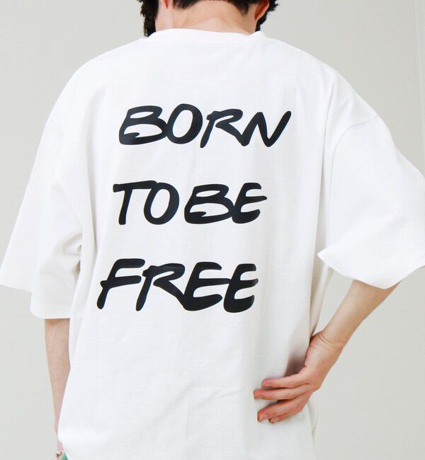 GLOSTER「【1枚でキマる主役TEE】フォト&times;メッセージプリントTEE」|Tシャツ・カットソー|