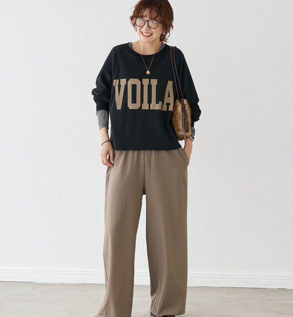  「【Yossshiiii企画】ワイドロゴカットオフスウェット」|Tシャツ・カットソー|