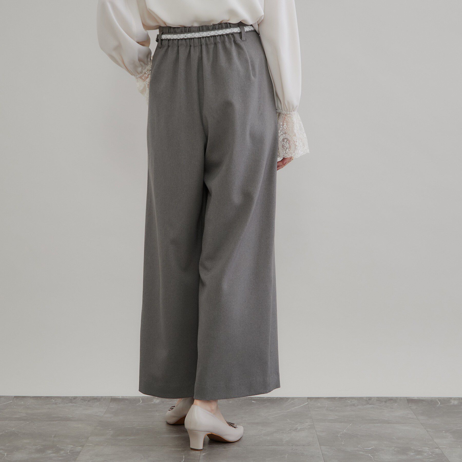 Couture broach「LANATECレースベルトパンツ」|その他|