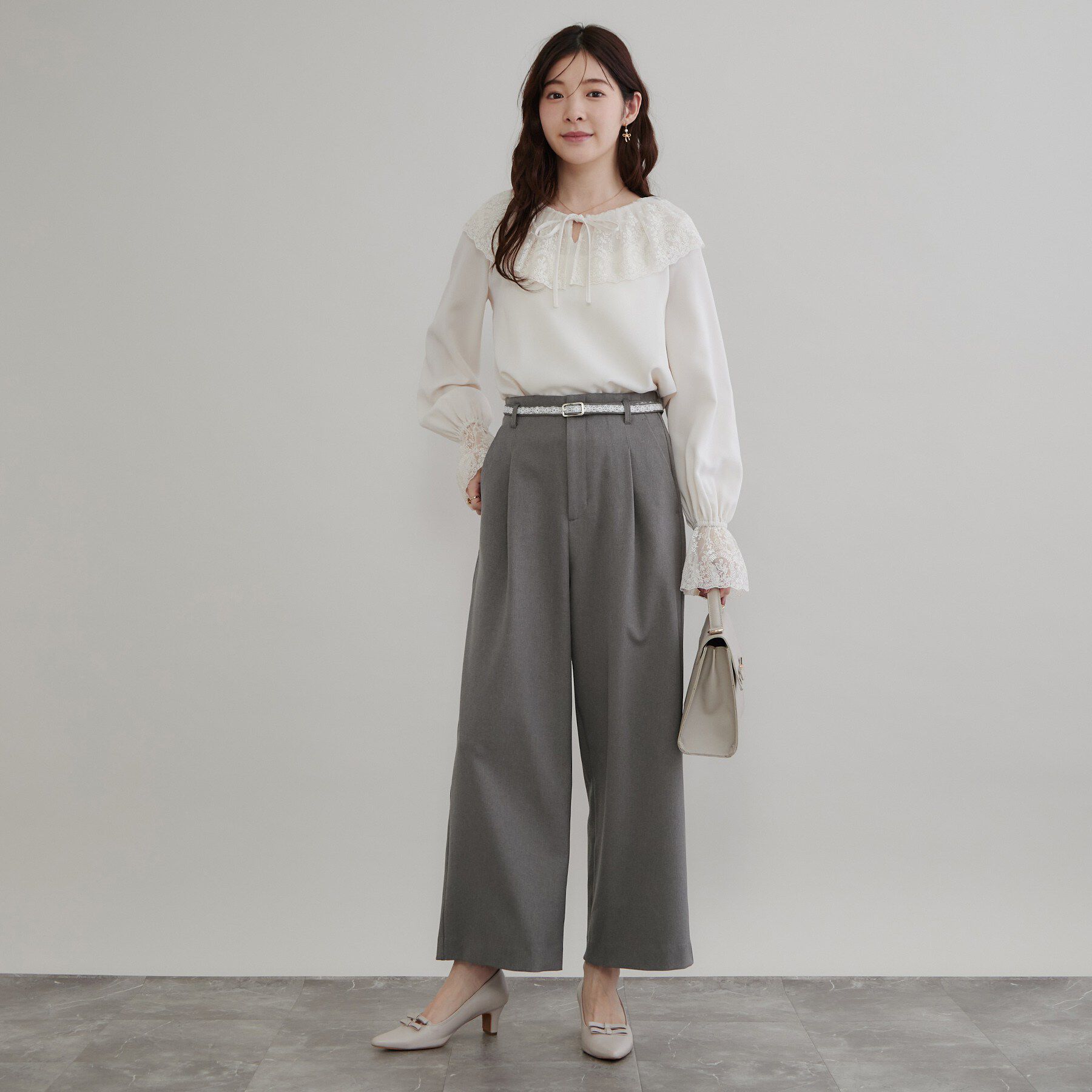 Couture broach「LANATECレースベルトパンツ」|その他|