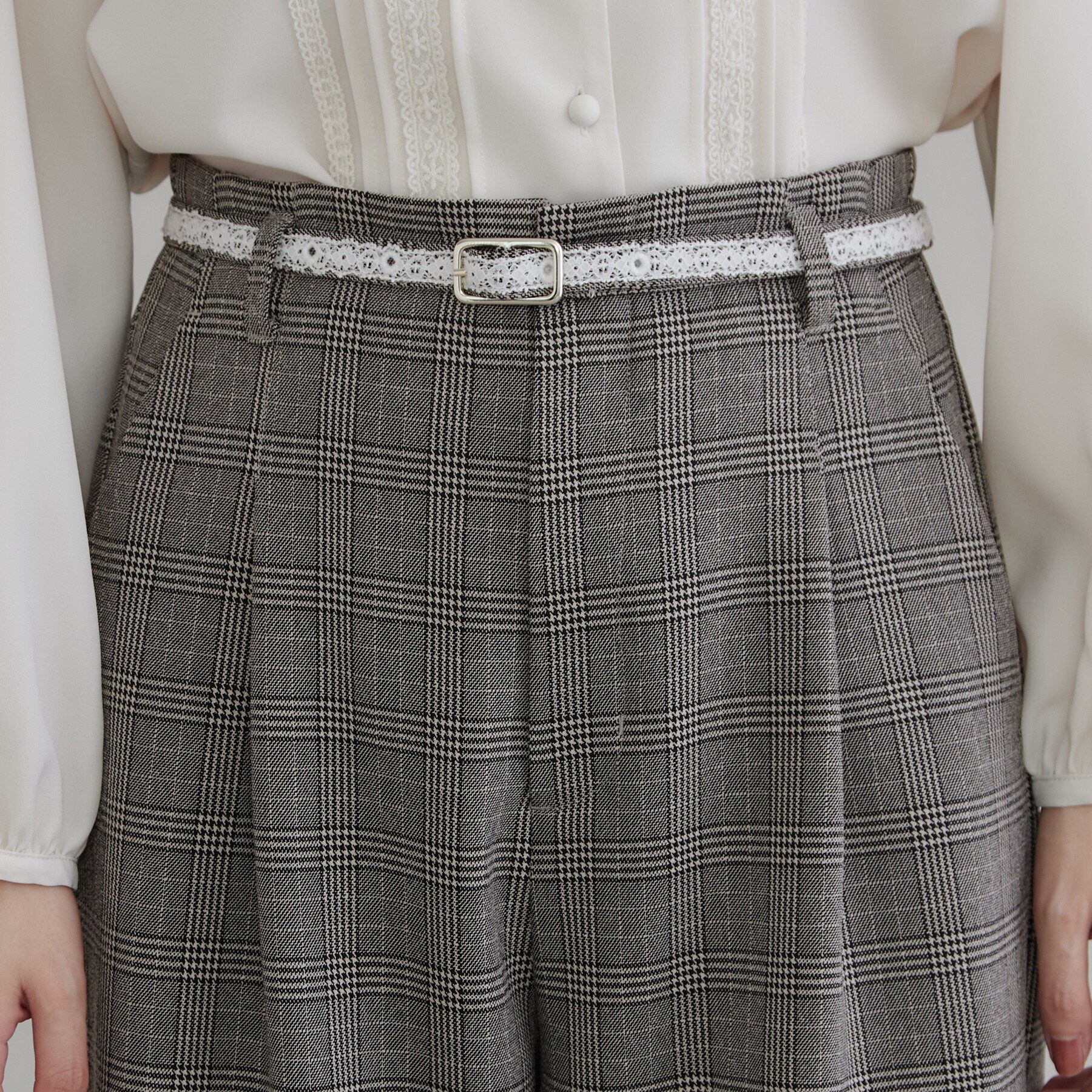 Couture broach「LANATECレースベルトパンツ」|その他|