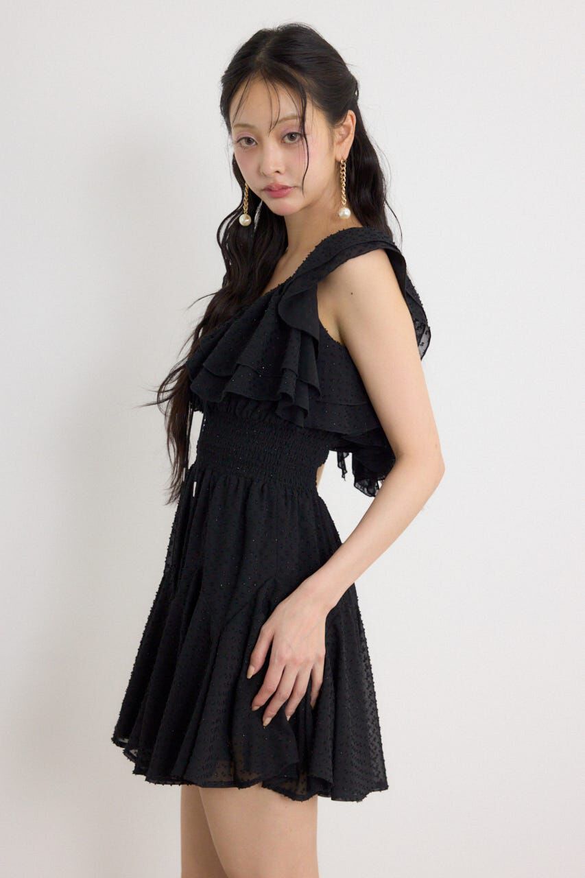 rienda「レースアップキャミミニワンピース」|ワンピース|