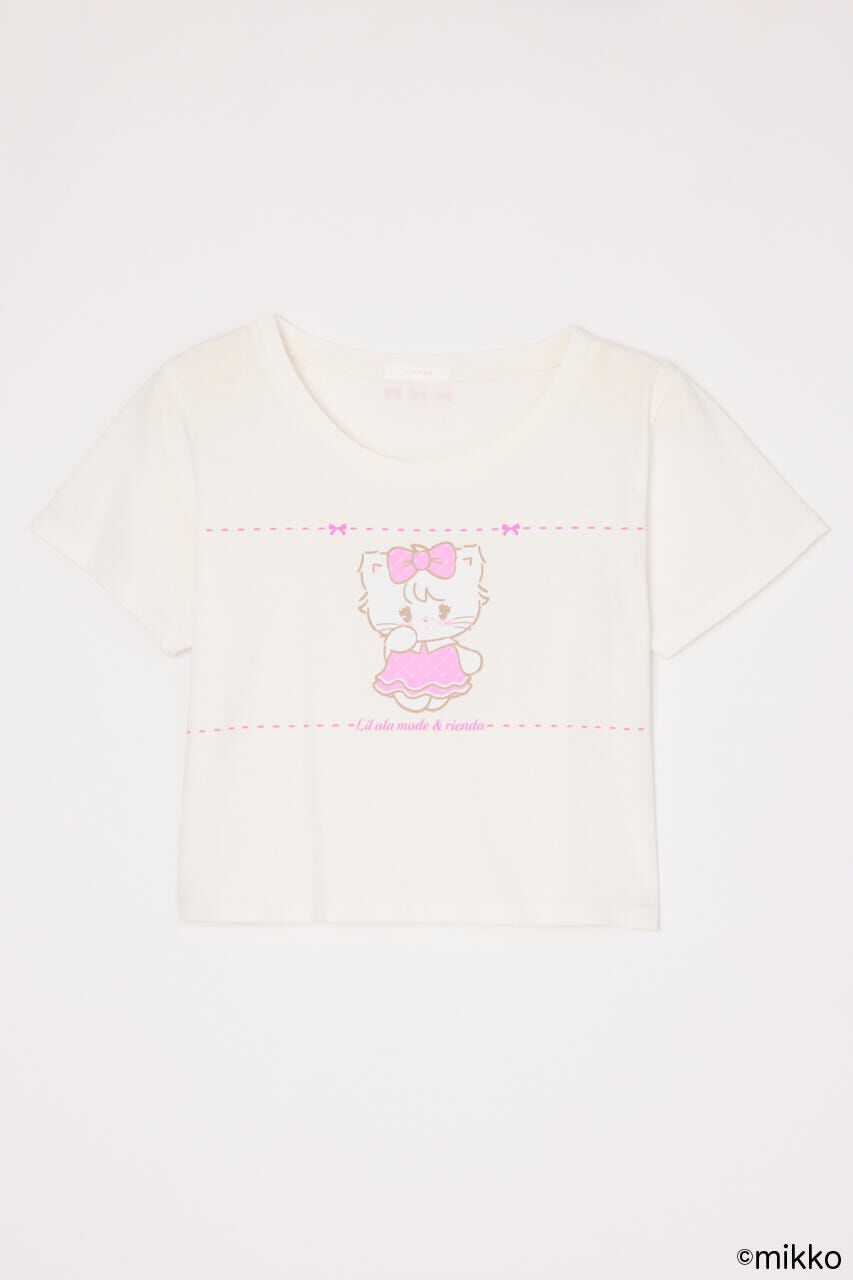 rienda「Lil ala modeTシャツ」|Tシャツ・カットソー|