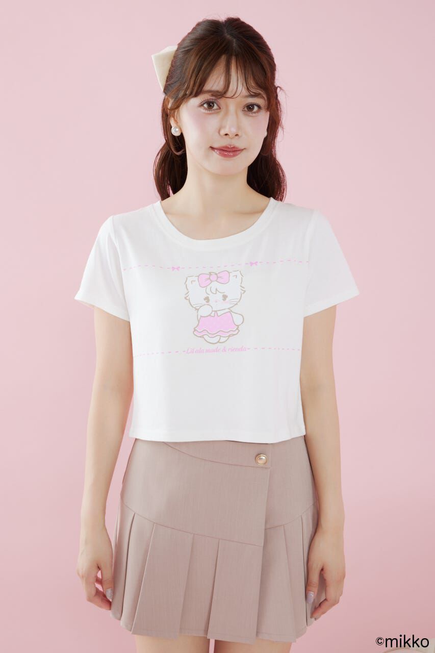 rienda「Lil ala modeTシャツ」|Tシャツ・カットソー|