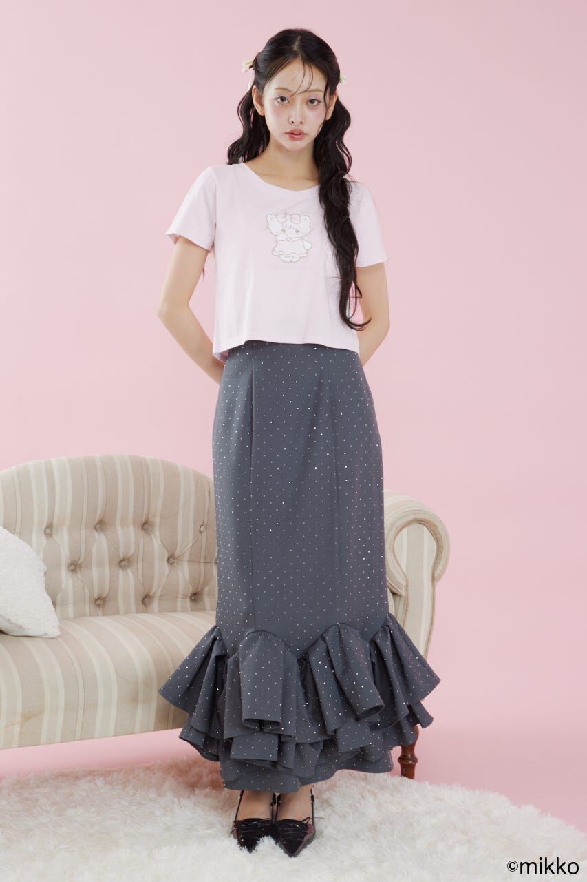 rienda「Lil ala modeTシャツ」|Tシャツ・カットソー|
