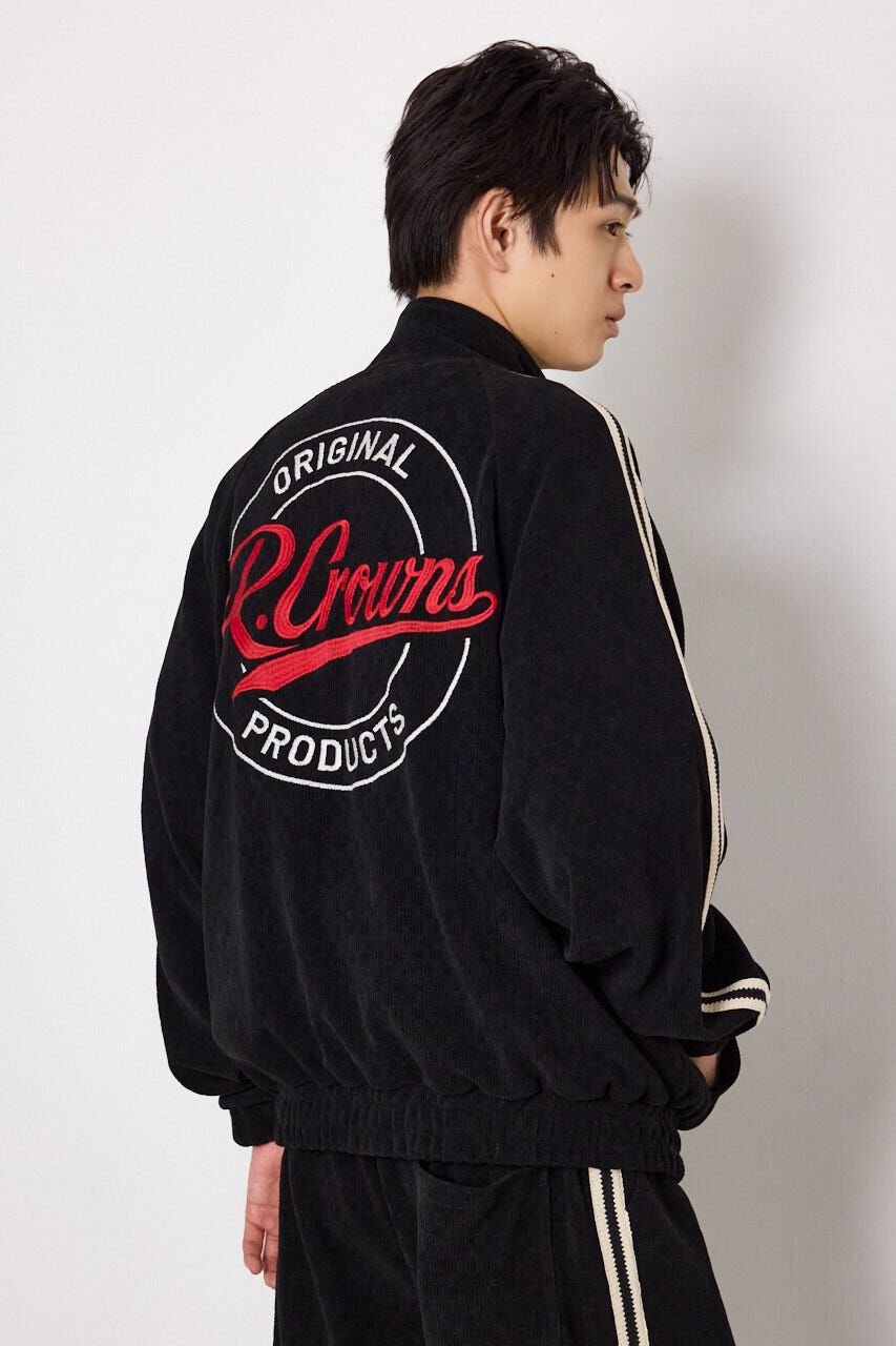 RODEO CROWNS「wide wale トラックジャケット」|その他|BLK