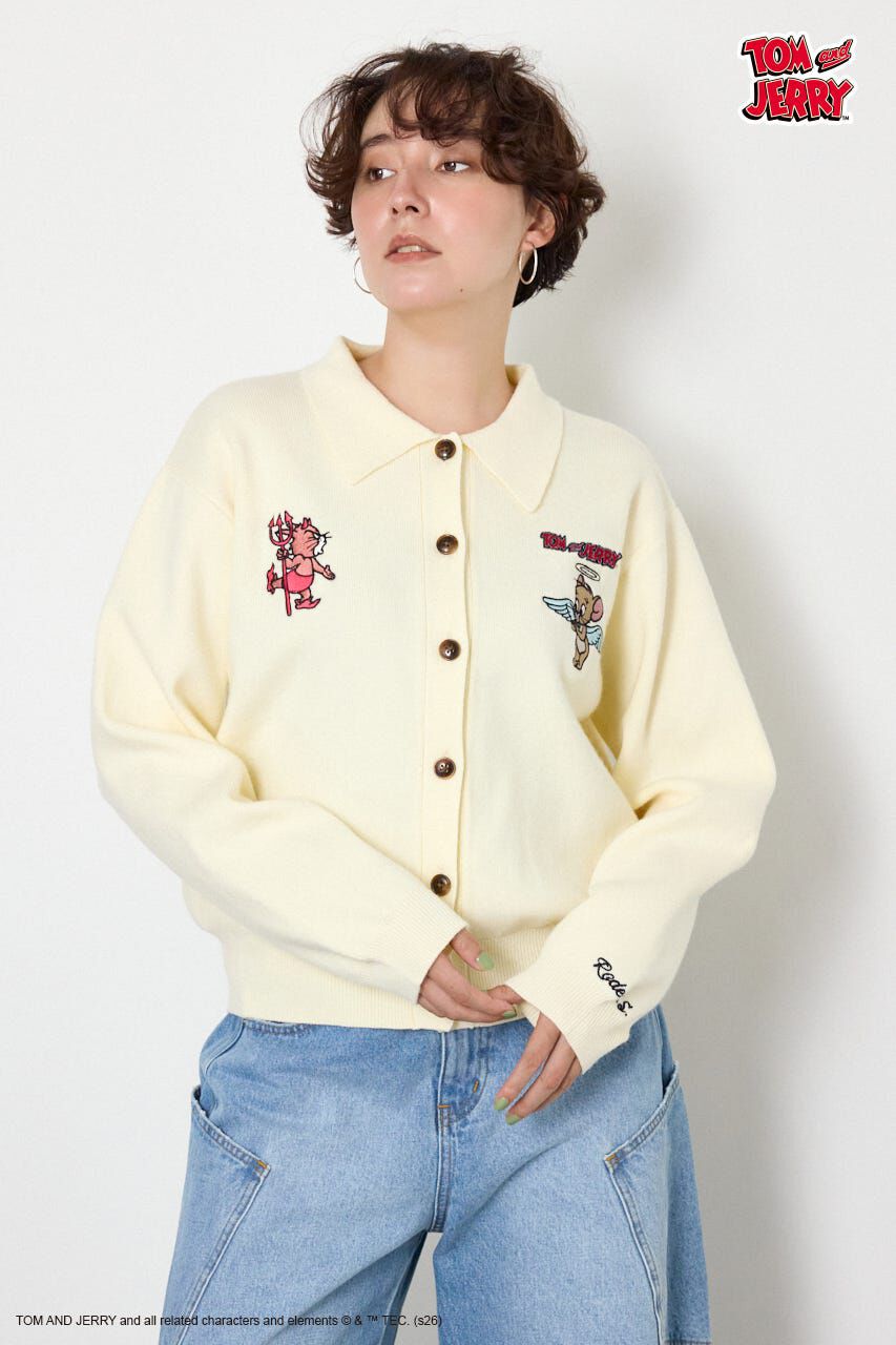RODEO CROWNS「(TOM and JERRY)ニットカーディガン」|カーディガン|