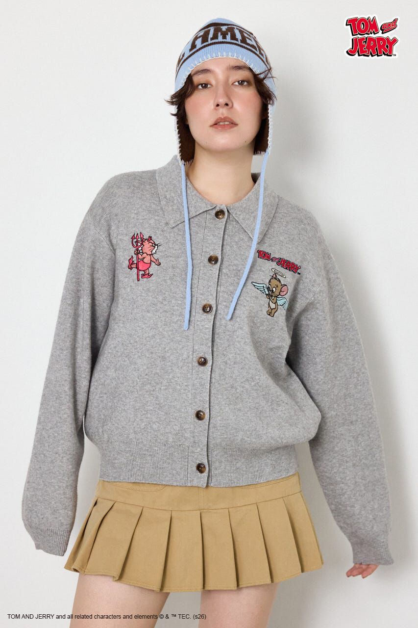 RODEO CROWNS「(TOM and JERRY)ニットカーディガン」|カーディガン|T.GRY