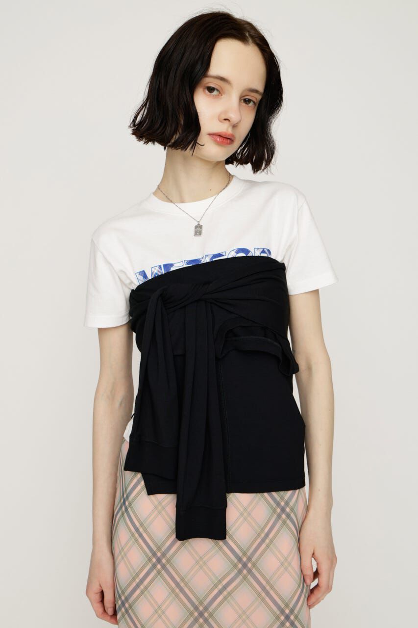 SLY「MANY WAY TUBE トップス」|チューブトップ|BLK