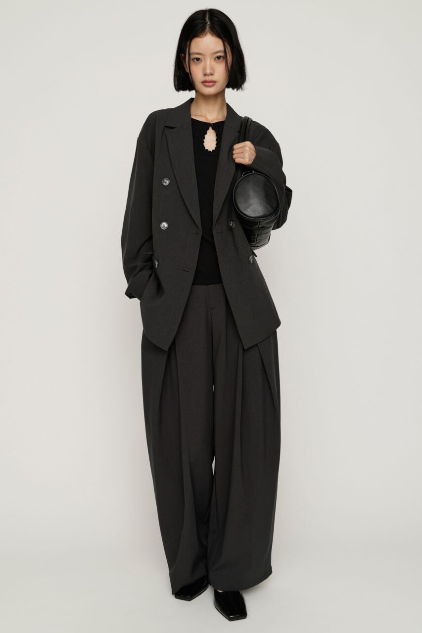 SLY「TUCK WIDE MANNISH SLACKS」|その他|