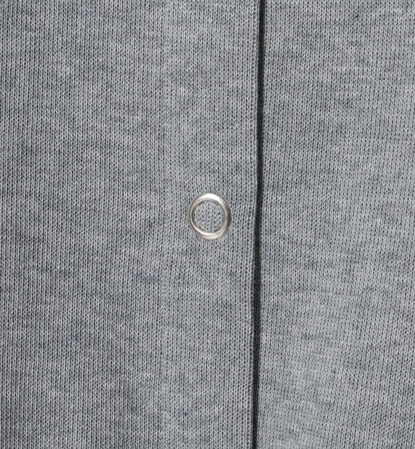 UNITED ARROWS green label relaxing「【WEB限定】＜at ease＞ダブルフェイス クルーネック カットソー カーディガン」|カーディガン|