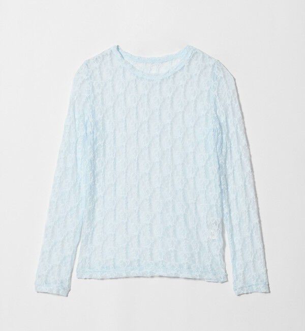 UNITED ARROWS green label relaxing「【WEB限定】＜at ease＞レース カットソー」|Tシャツ・カットソー|
