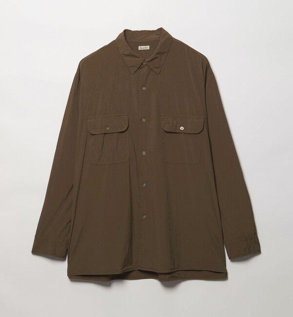 STEVEN ALAN「＜Steven Alan＞ シアー ナイロン ガーメントダイ シャツ」|シャツ・ブラウス|MOCA