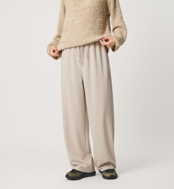 BEAUTY&YOUTH UNITED ARROWS「【WEB限定】ジャージー ドローコードイージーパンツ ウォッシャブル」|その他|