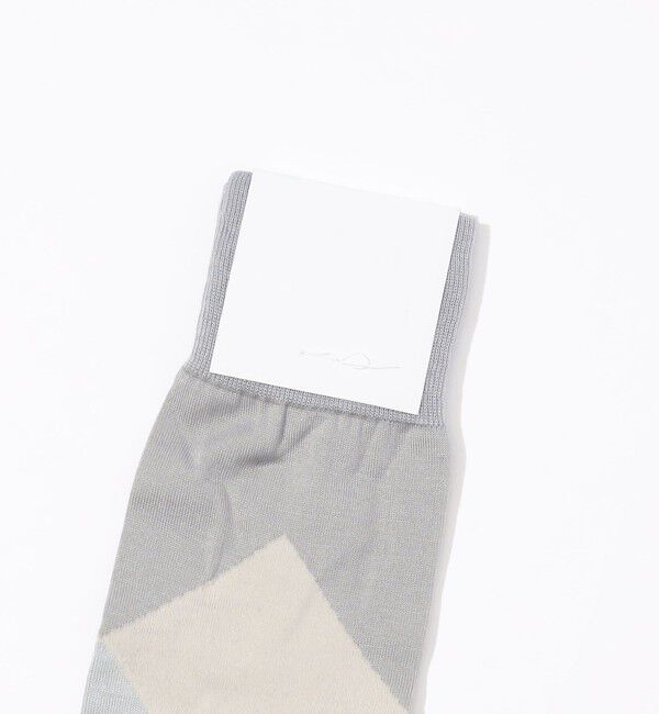 TOMORROWLAND GOODS「omo design CUBE COMBI コットンナイロンソックス」|ソックス|