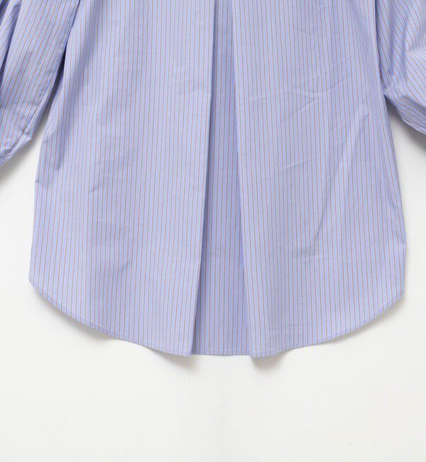 NOLLEY'S「【MARILYN MOON/マリリーンムーン】stripe embroidery tie blouse」|シャツ・ブラウス|