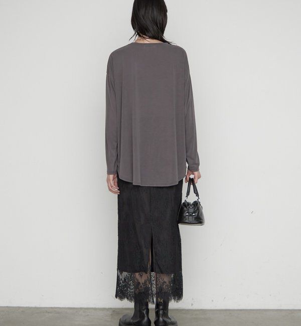  「《さらっとした着心地》WORTHロゴロンT」|Tシャツ・カットソー|