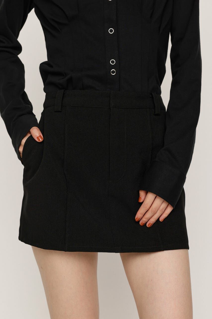 SLY「SKIRT LIKE ショートパンツ」|スカート|BLK