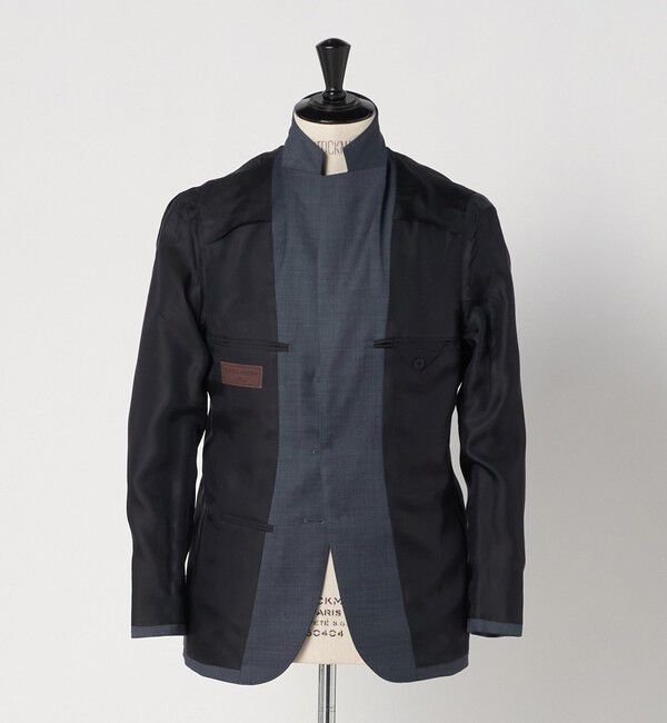 UNITED ARROWS「ブルーシャークスキン シングル 3ボタン スーツ S‐MODEL ヨコストレッチ」|スーツ|