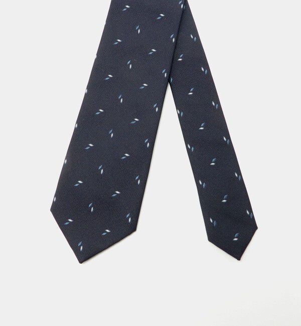 UNITED ARROWS「スモールリーフ ジャガード ネクタイ」|ネクタイ・蝶ネクタイ|