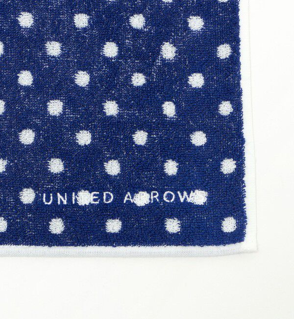UNITED ARROWS「パイル ドット ハンカチ」|ハンカチ|