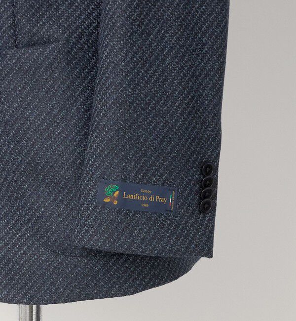 UNITED ARROWS「4プライ ウーステッド シングル 3ボタン テーラードジャケット CーMODEL」|テーラードジャケット|